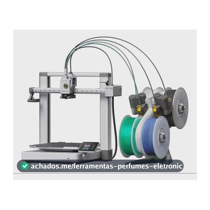 Bambu Lab Impressora 3d A1 Combo Com Ams cor Branco