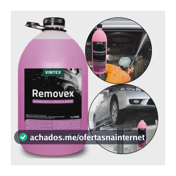 Removex Desengraxante Automotivo Vintex 5L Biodegradável
