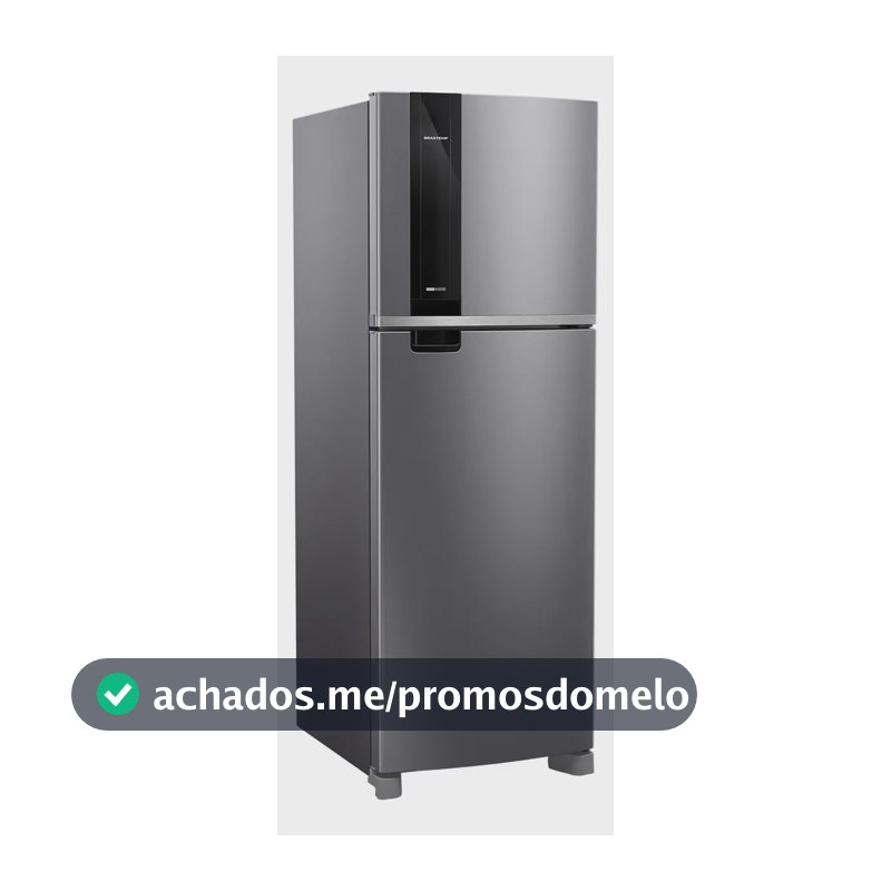 Geladeira Brastemp Frost Free 385 Litros Duplex Inox - BRM46MK