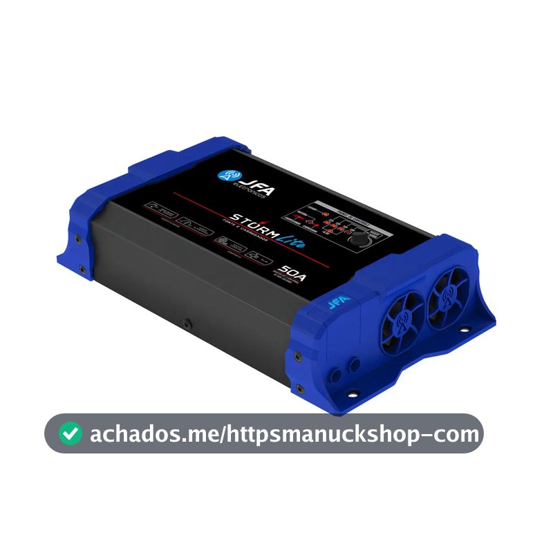 Fonte Carregador JFA Storm Lite 50A 1050W Bivolt Smart Cooler Azul