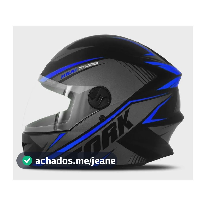 Capacete Moto Fechado Masculino E Feminino Pro Tork R8 Fosco Cor Azul Tamanho do capacete 56