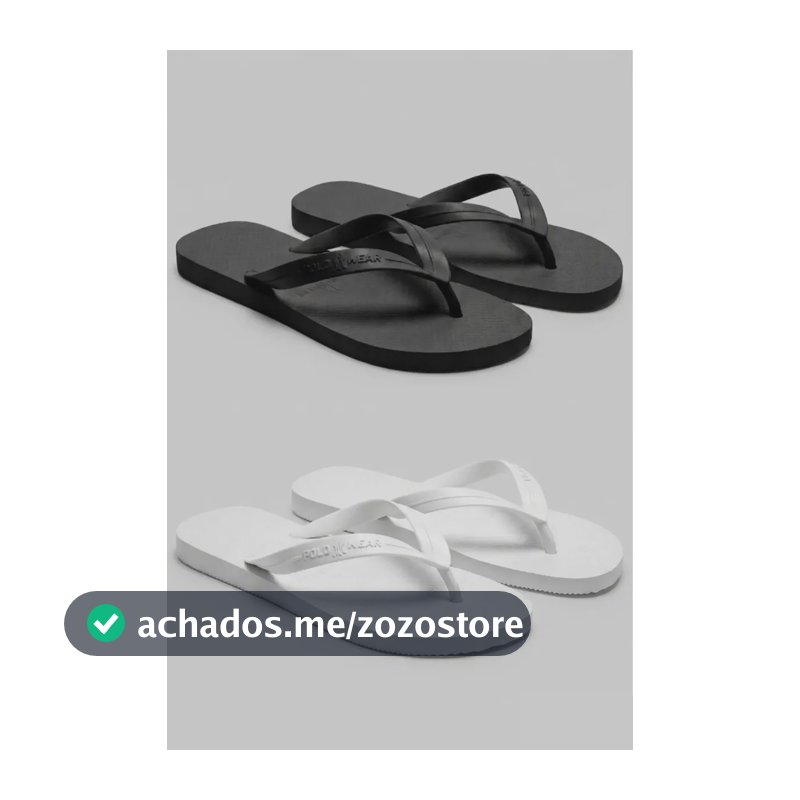 Kit 2 Chinelos Antiderrapantes Polo Wear Original Sortido 43/44