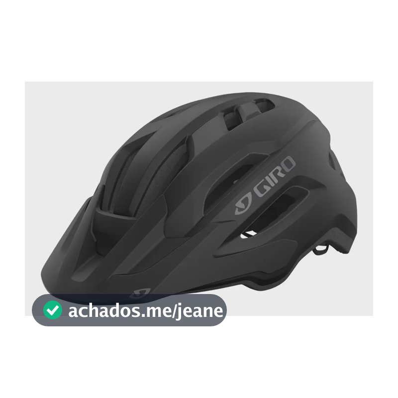 Capacete Giro Fixture 2 Bike Mtb Enduro Downhill Roc Loc Preto 54-61cm