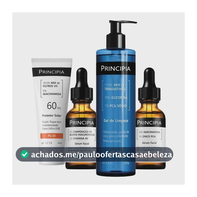 Principia Kit Primeira Rotina Avançada C/ Gl-02 + Nc-10 + Ah-2 + Ps-01