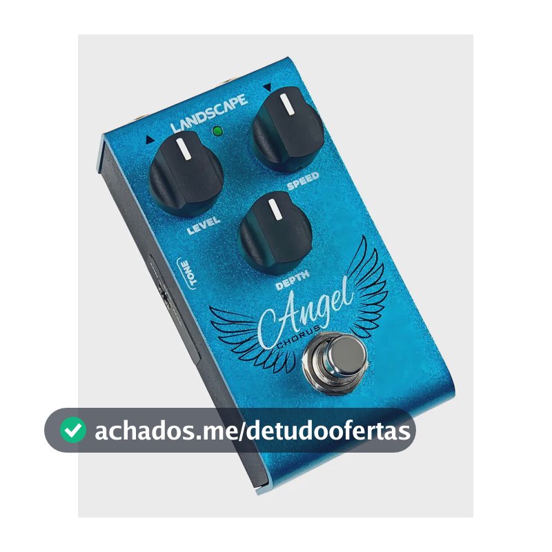 Pedal Angel Chorus Landscape Agc3 Guitarra Cor Azul