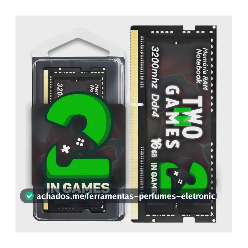 Memória Ram Notebook 16gb Twoingames 3200mhz Ddr4 Sodimm