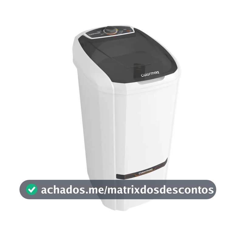 Lavadora Semiautomática Lcs 10kg Branca Colormaq 110v Branco