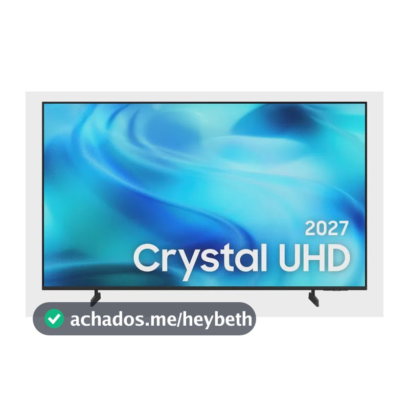 Samsung Smart TV 58" Crystal UHD 4K U8000H 26/2027, Vision AI Companion, Modo Estádio, Xbox Cloud Gaming