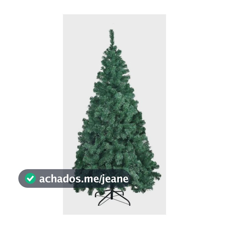 Árvore De Natal 1,80 Metros Com 800 Galhos Lille - Verde
