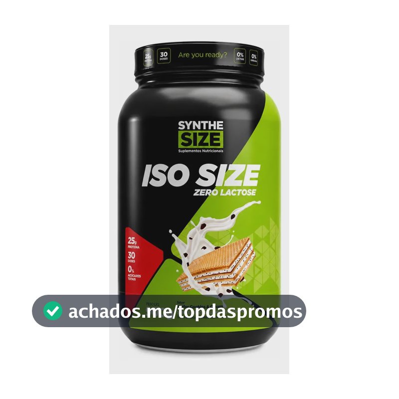 Whey Iso Size Synthesize 900g Wafer Cookies Zero Lactose