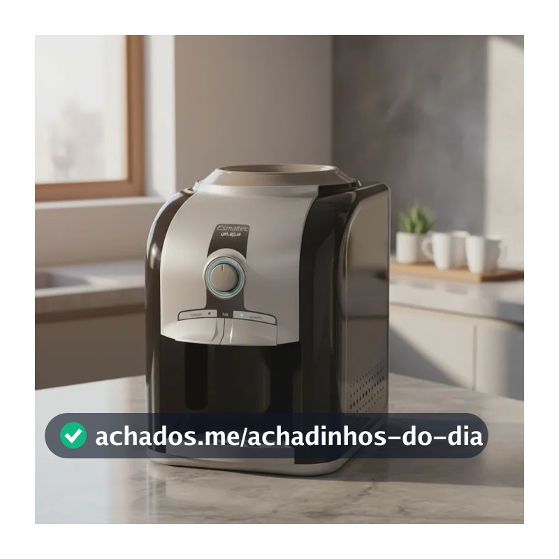 Bebedouro de água Esmaltec EGM30 20L preto