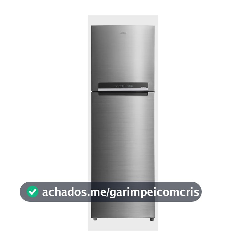 Geladeira Frost Free Md-rt572evd46 Duplex 425l Midea 220v Inox 220v