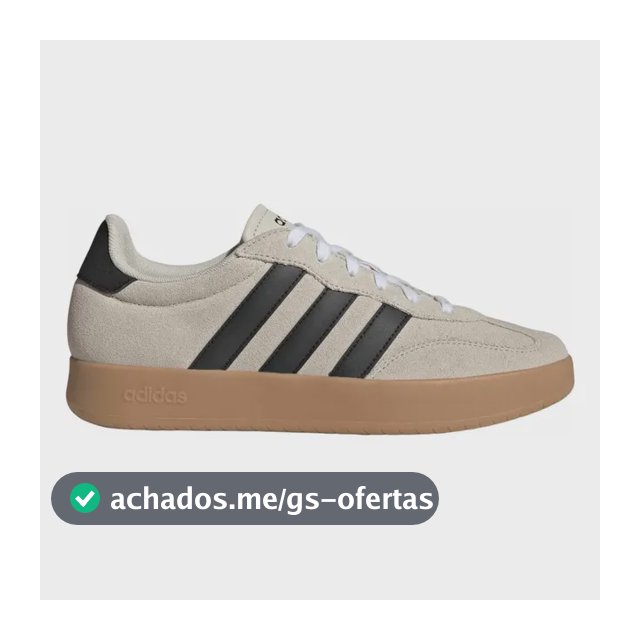 Tênis Masculino Barreda adidas Bege Liso 41 Br