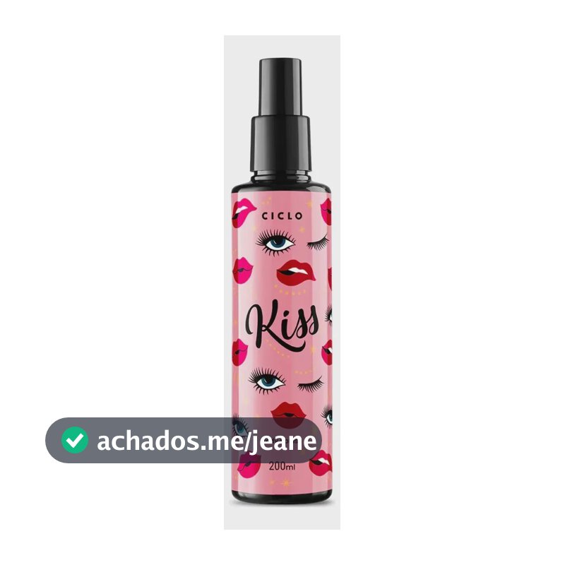 Body Splash Kiss Ciclo - 200ml