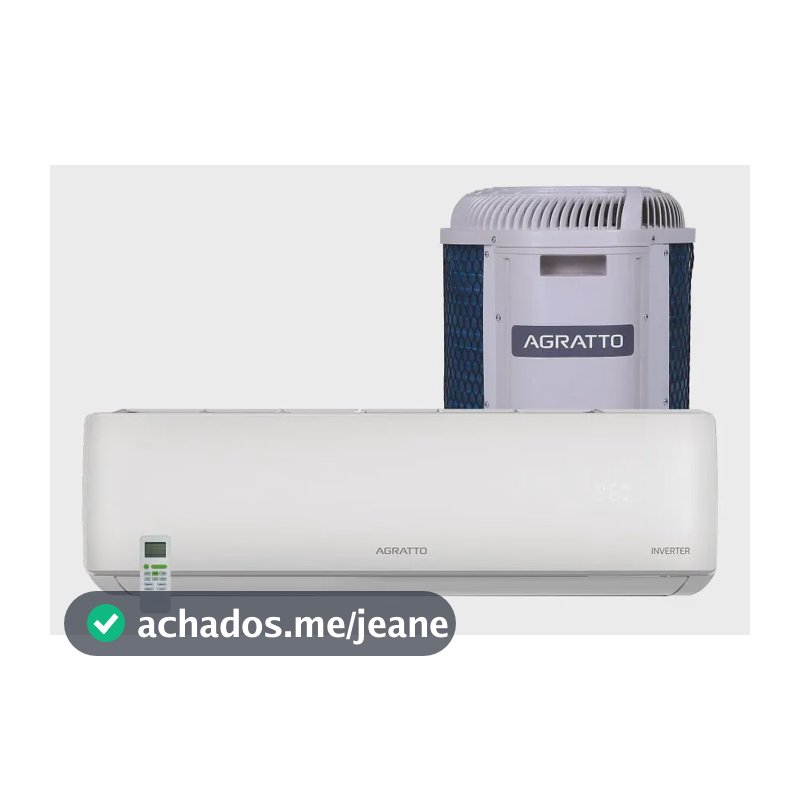 Ar Condicionado 12.000bt Split Hi Wall Inverter Agratto 220v Branco 220v