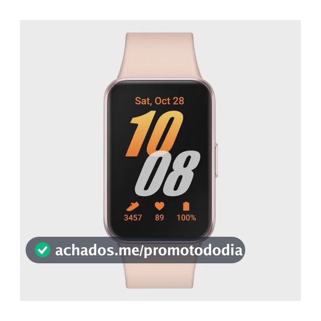 Smartwatch Samsung Galaxy Fit3 Display 1.6" Rosé