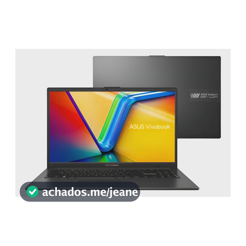 Notebook Asus Vivobook Go E1504fa Ryzen 5 7520u 8gb 512gb  Preto