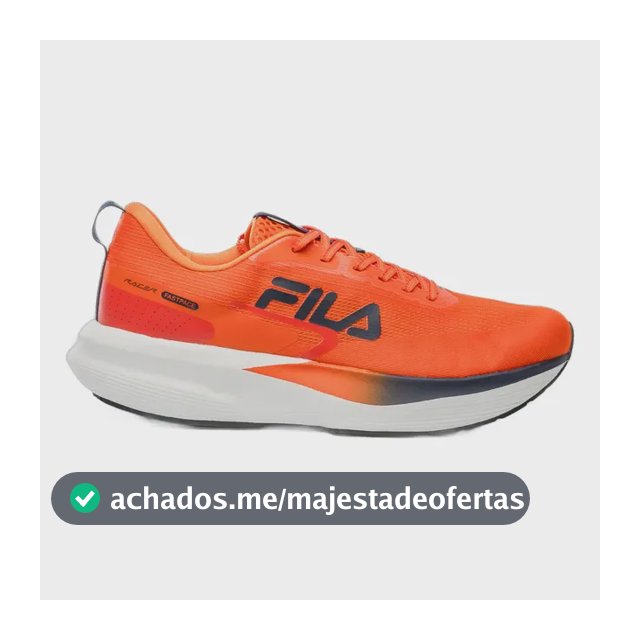 Tenis Fila Racer Fastpace Masculino - Corrida - Original+n.f