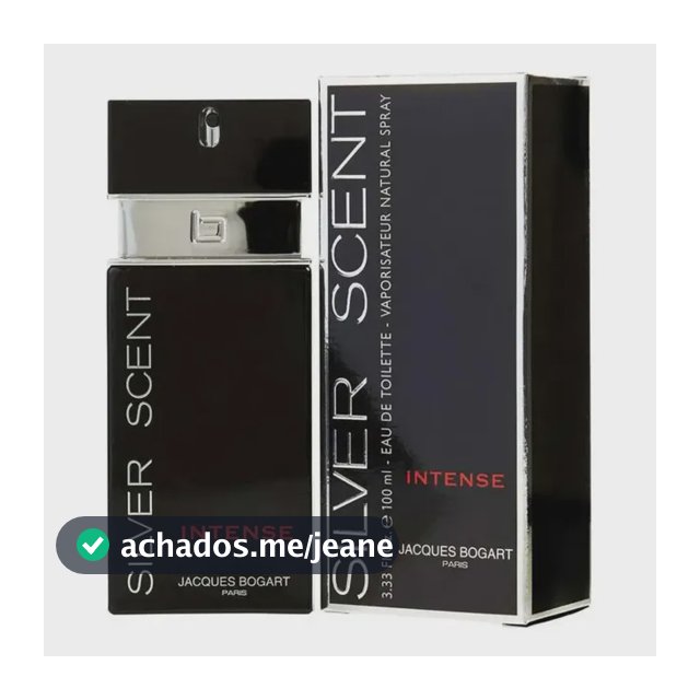Perfume Silver Scent Intense Masculino Clássico Forte