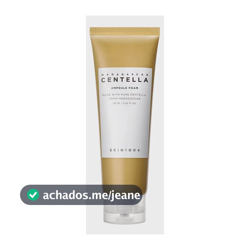 Limpador de espuma Skin1004 Madagascar Centella 125 ml Hora de aplicação Dia/Noite Tipo de pele Todos os tipos de pele