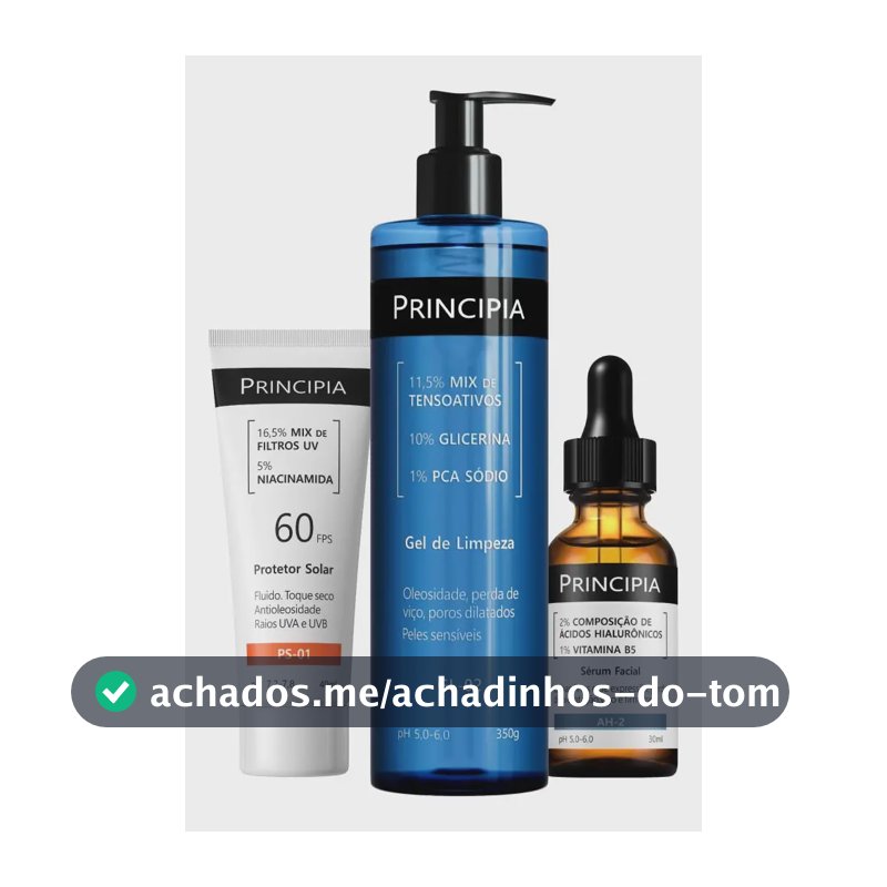 Principia Kit Primeira Rotina C/ Gl-02 + Ah-2 + Ps-01 Fps60