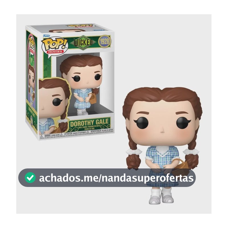 Boneco Funko Pop! Wicked Parte 2 - Dorothy