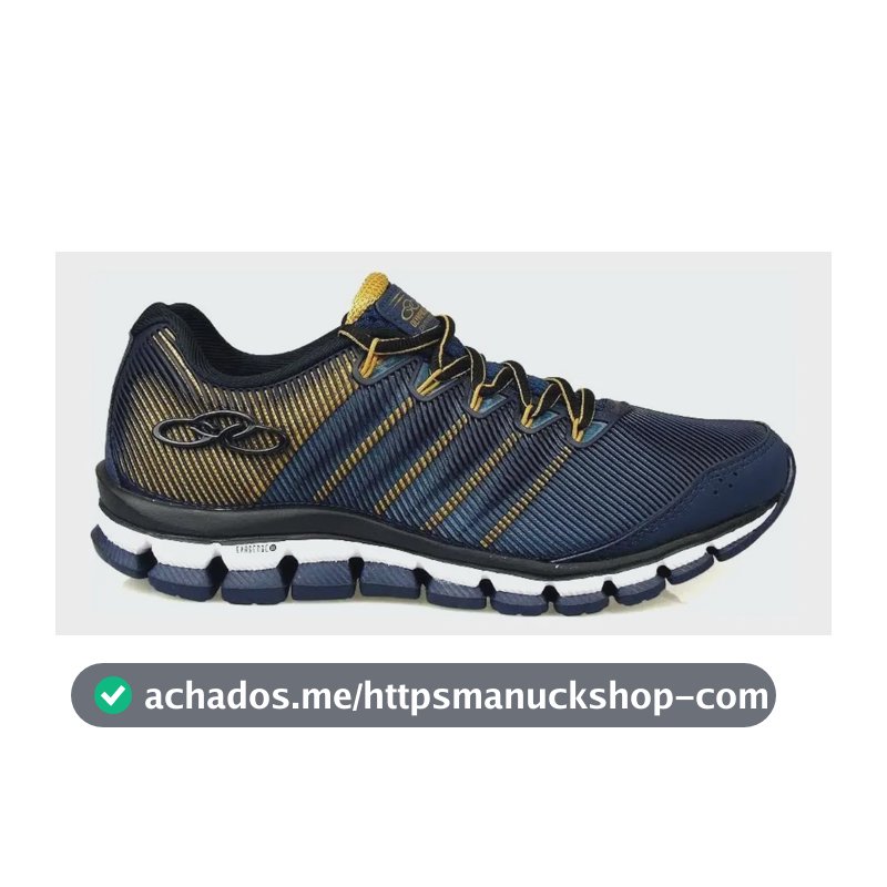 Tênis Masculino Olympikus Dynamic Original Azul+dourado Tênis Masculino Esportivo Olympikus Dynamic Ultraleve Treino Original 43 Br