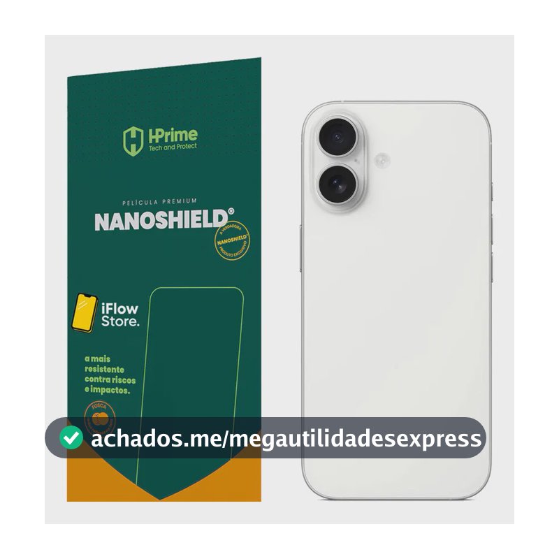 Pelicula Hprime Verso Nanoshield Fosca Para iPhone 17