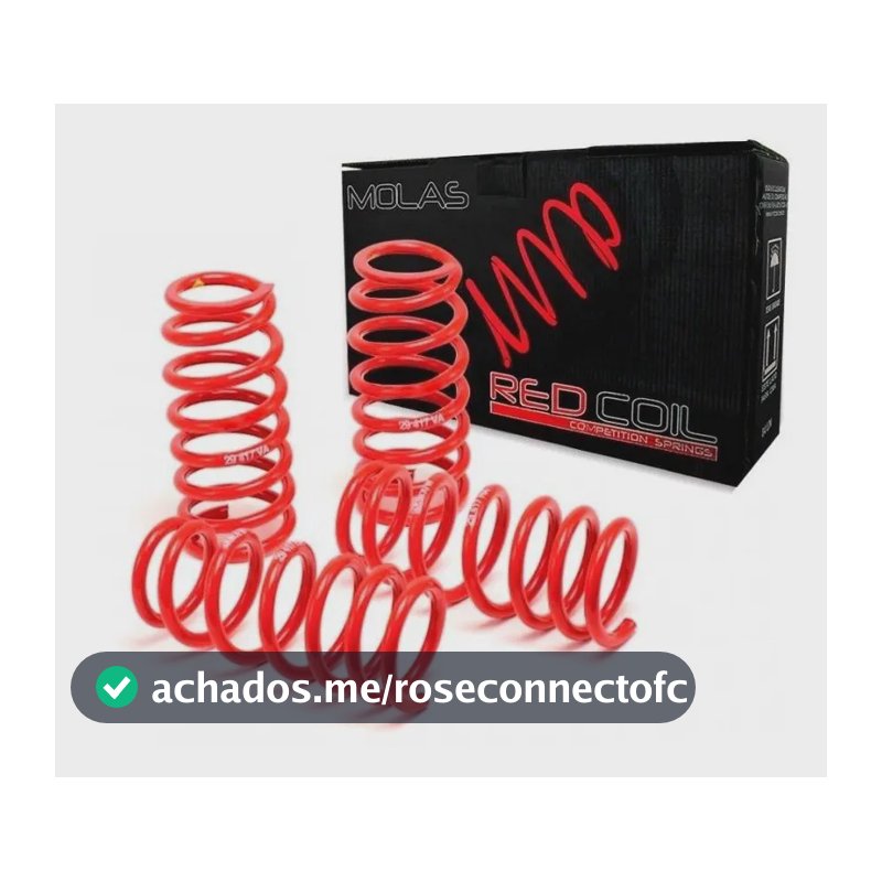 Molas Esportivas Red Coil Gol G1 G2 G3 G4 G5 G6 G7 - Gasnag