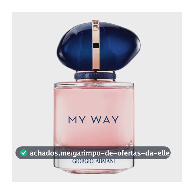 Armani Beauty Perfume Feminino My Way Eau de Parfum, Refilável 30ml