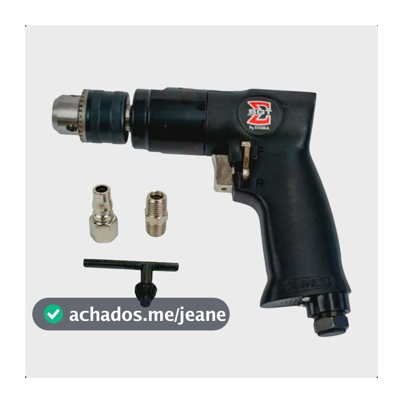 Furadeira Sgt0221a Ar Pneumática 3/8 Polegadas Reversível