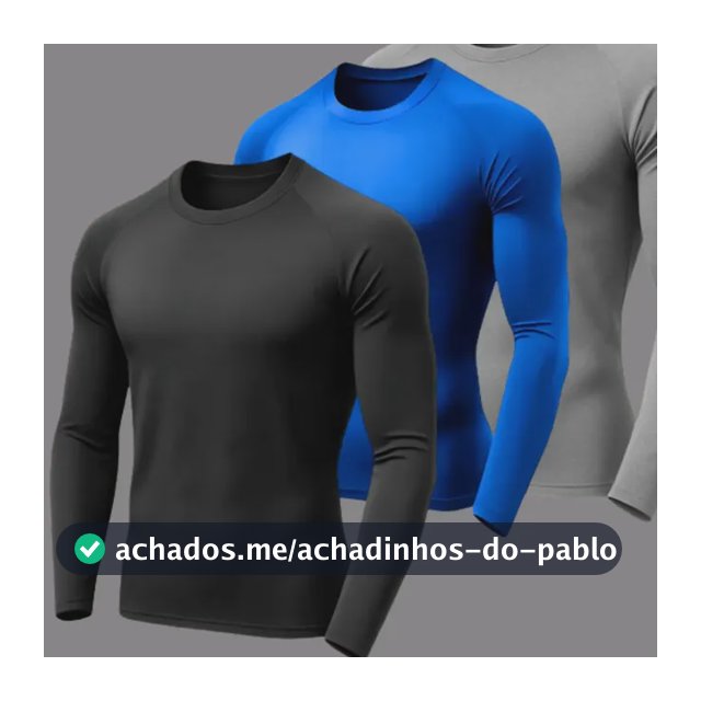 Kit 3 Camisa Proteção Uv  Masculina Segunda Pele Sol