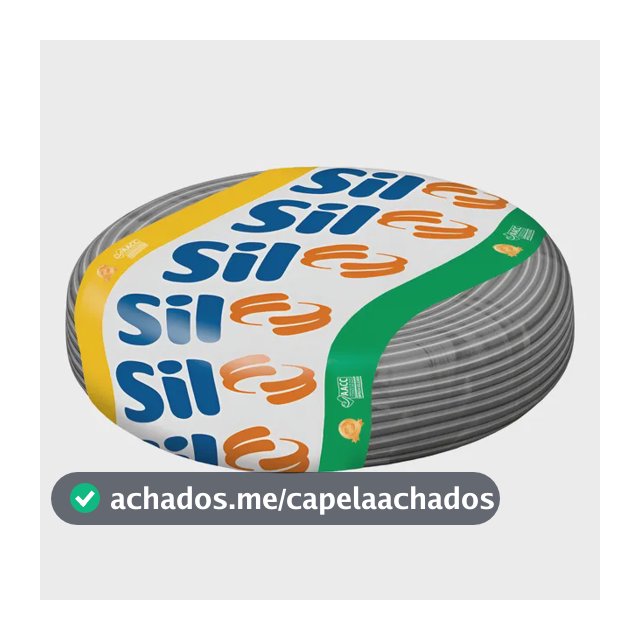 Cabo Flexivel Sil 750v 1x1.5mm 100m