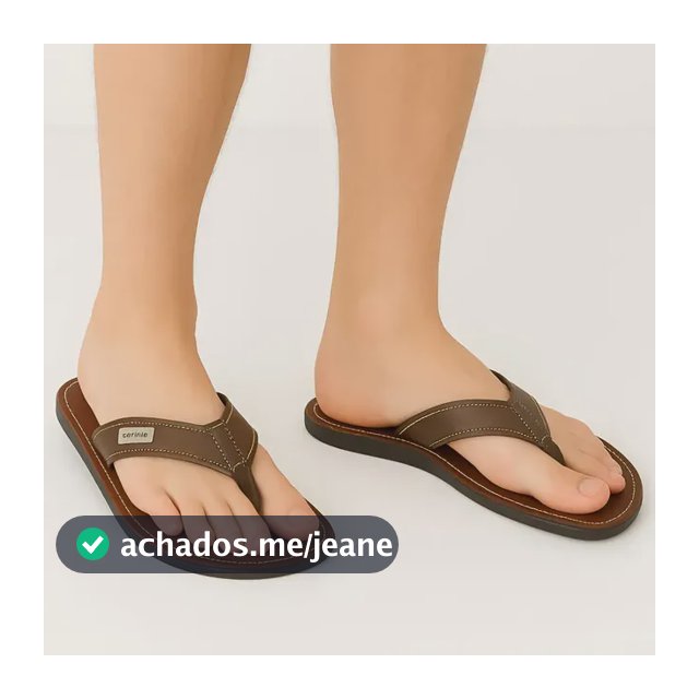 Chinelo Comfort Ortopedico Couro Masculino Leve Macio Praia