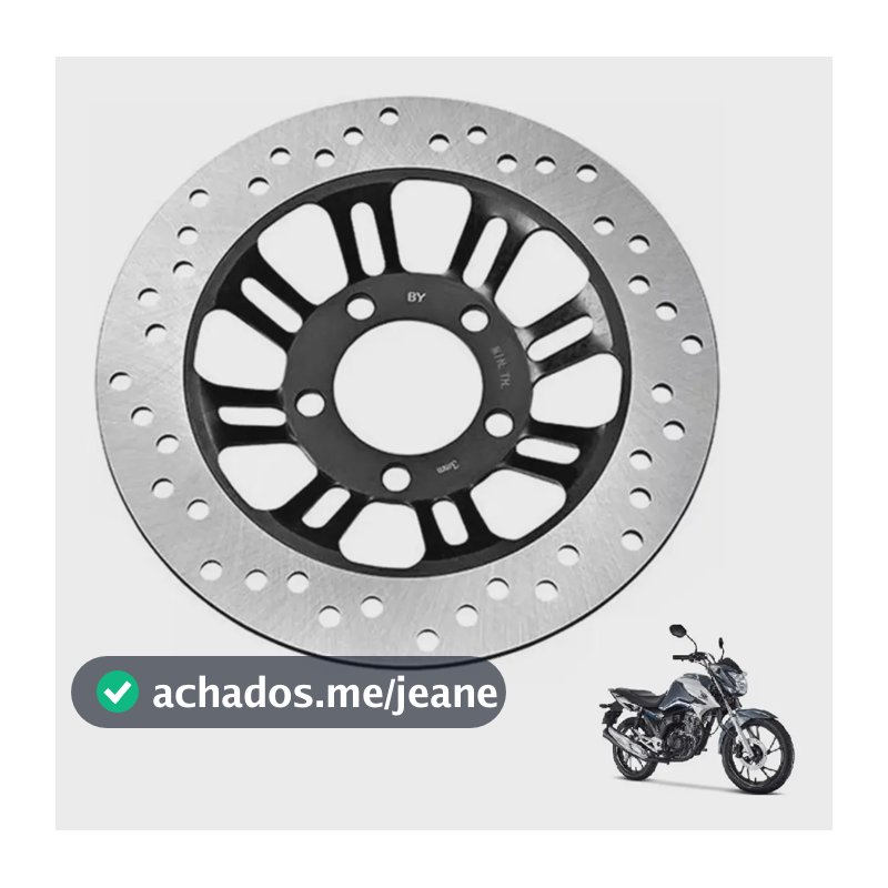Disco Freio Honda Titan Fan 150 Ex 160 Mod Original