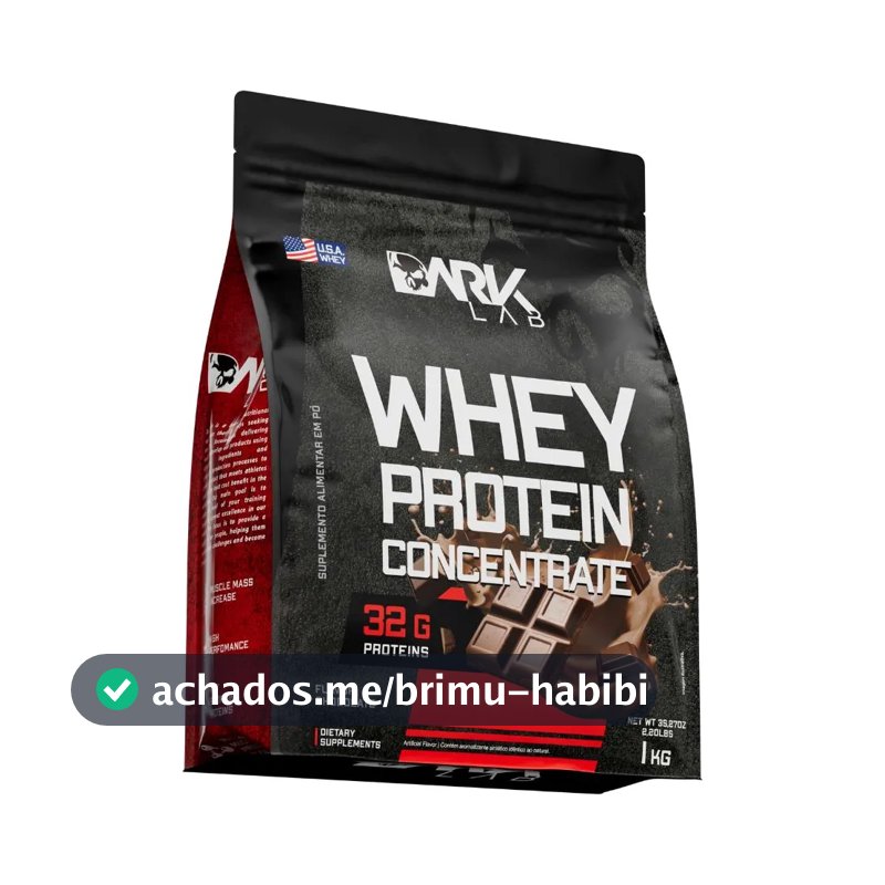 Whey Protein Concentrado 1kg Chocolate Dark Lab