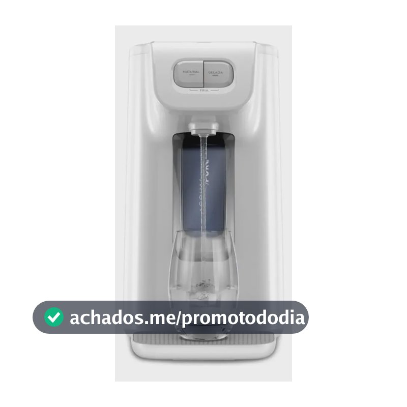 Purificador de Água Gelada Fria e Natural Motor Compressor reservatório de 1,7L total Alerta troca de Filtro refil 6 meses ou 3000l Electrolux Branco PC01B