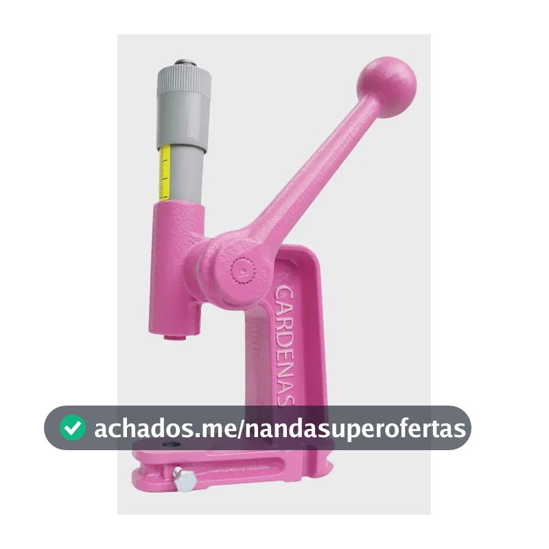 Prensa Manual Balancim 100 Lilas, P/ Aplicar Ilhos, Rebite