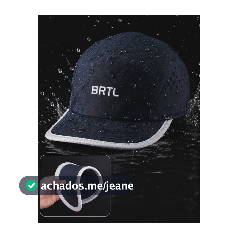 Boné Corrida Aba Flexível Leve Impermeável Proteção Solar UV Esportivo Five Panel Secagem Rápida Academia Unissex Respirável Dry Fit Ajustável Treino Performance