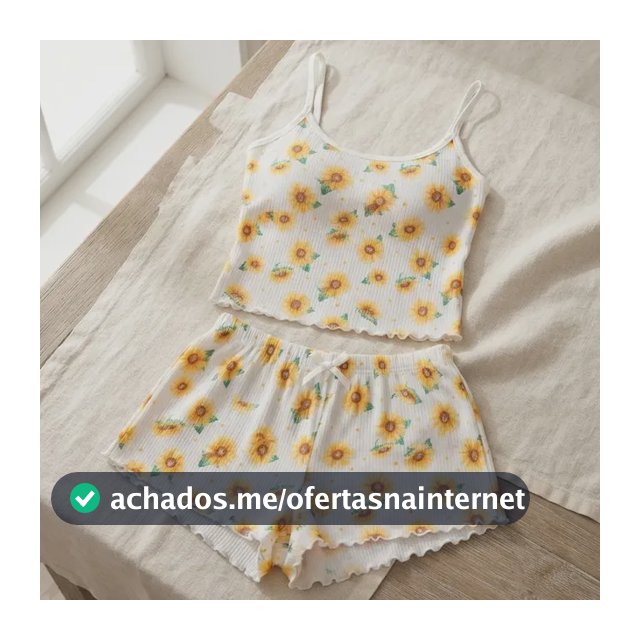 Pijama Feminino Baby Doll Canelado Onça Sensual Adulto