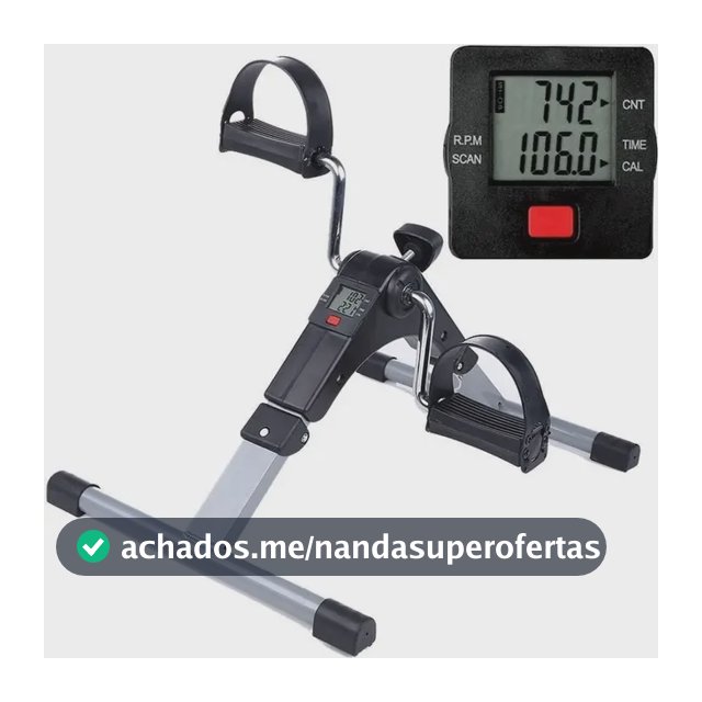 Mini Bike Fisioterapia Portátil Bicicleta Ergométrica