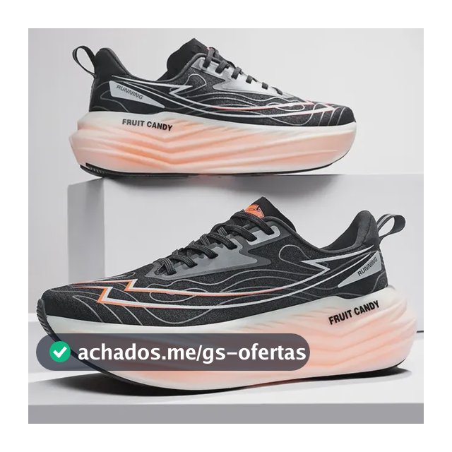 Tênis Masculino E Feminino, Esportivos Com Salto, Corrida Laranja 44