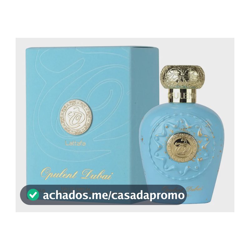 Perfume Árabe Lattafa Opulent Dubai Eau De Parfum 100 ML