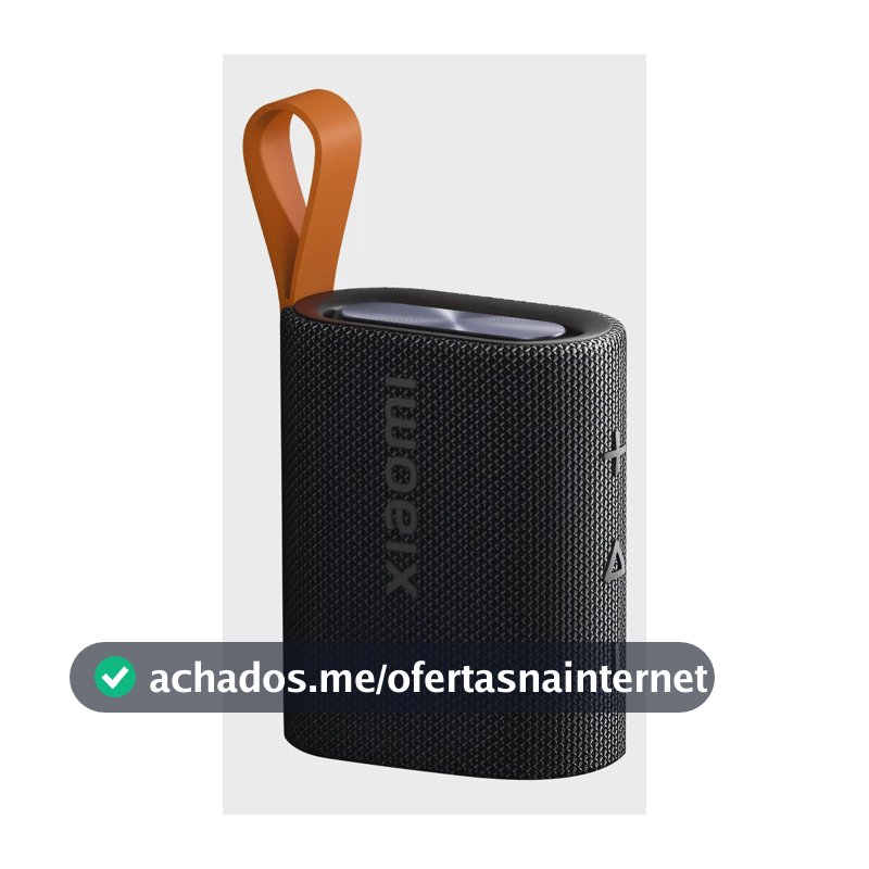 Caixa De Som Xiaomi Sound Pocket Bluetooth Portátil Preta Preto