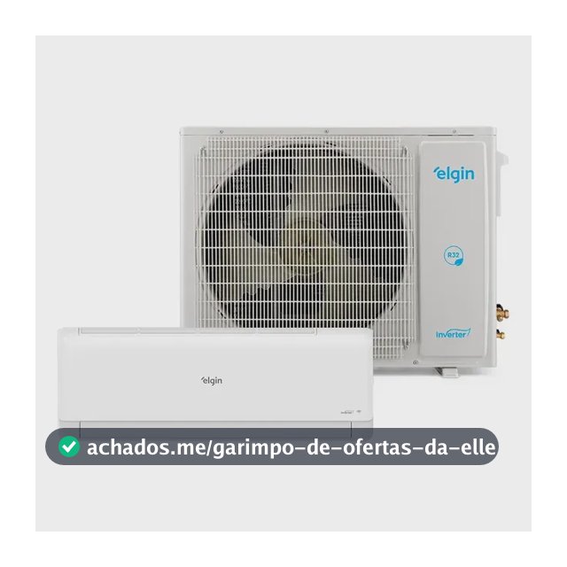 Ar-condicionado 9k Elgin Inverter Iii R-32 Quente Frio 220v Branco