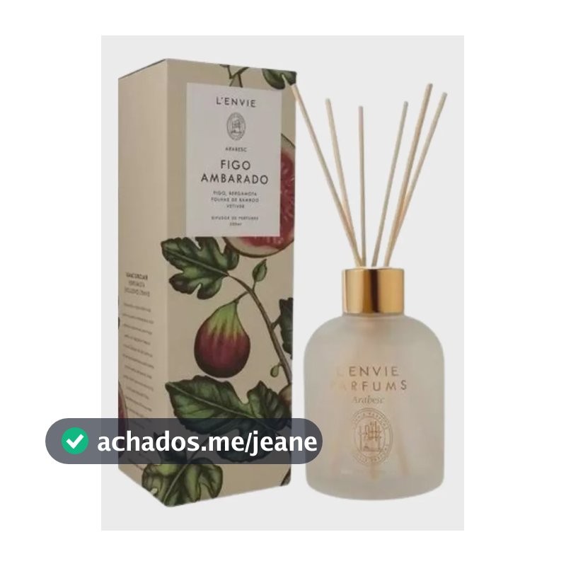 Difusor De Perfume - Figo Ambarado - 200ml