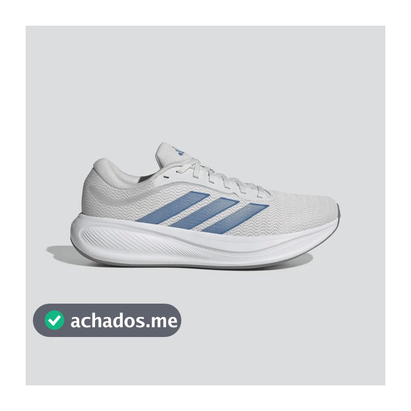 Tênis Masculino E Feminino Response Runner 2 adidas Branco Liso 41 Br