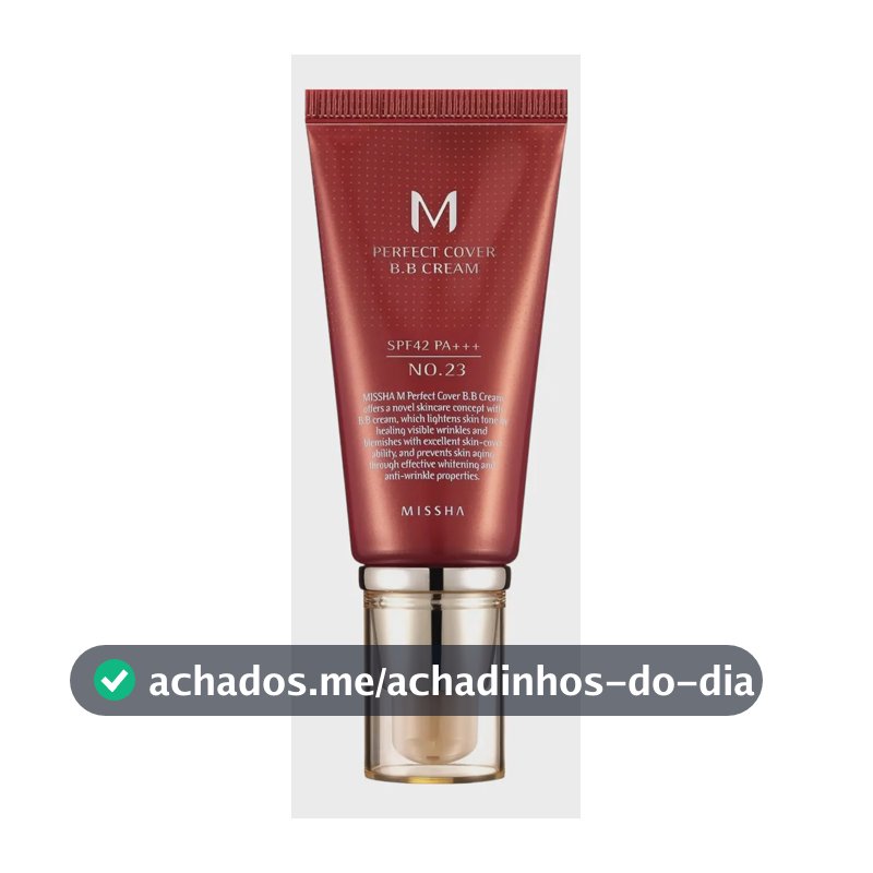 Missha Perfect Cover Bb Cream 50ml - Nº 23 - Natural Beige