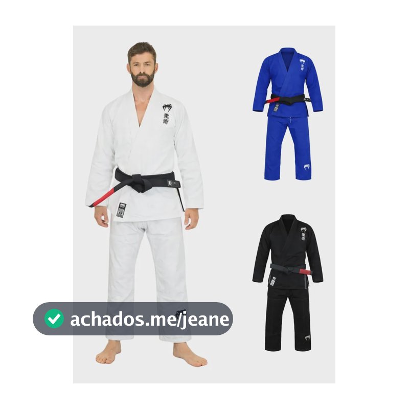 Kimono Venum Contender Ultralight Leve Ripstop Jiu Jitsu Branco A2