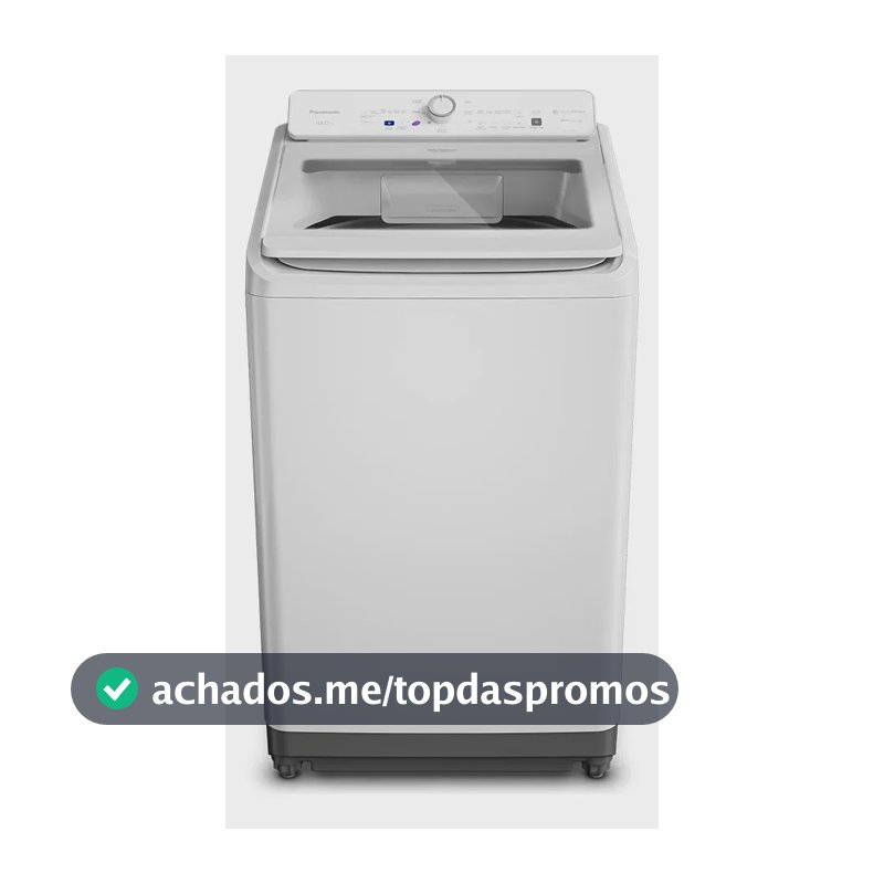Maquina De Lavar Panasonic 19kg Branca Na-f190a1w